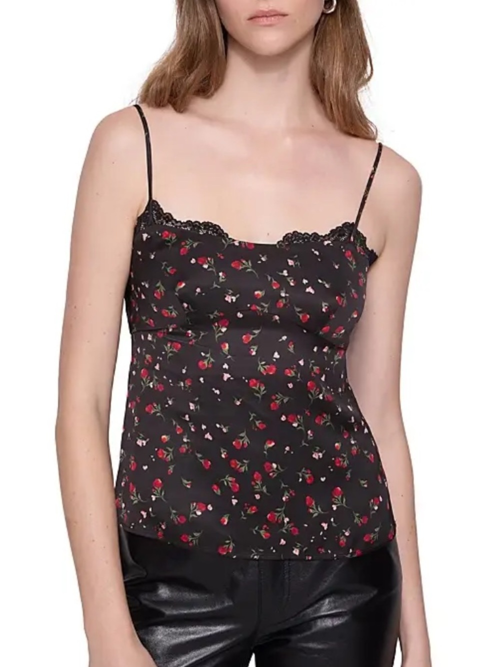 NWT Rebecca Minkoff Hallie Lace Cami Tank Top